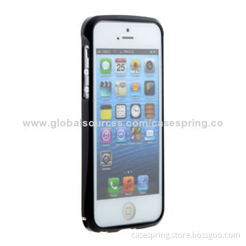 Ultra-thin Aluminum Alloy/Metal Bumper for iPhone 4/5/5S, Perfect Design